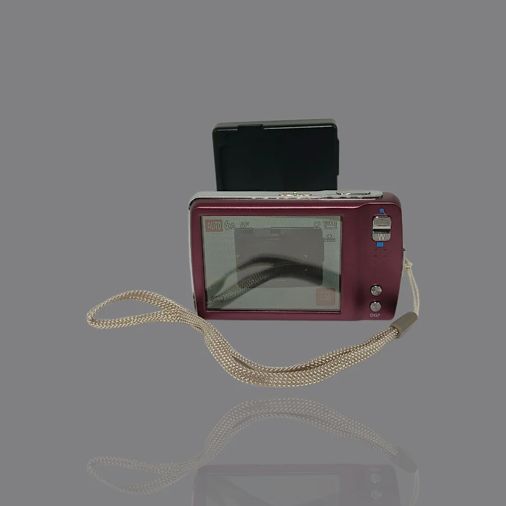 HP PB360t 12.0MP Pink Digital Camera 3x Optical Zoom w/ Box, Battery, Charger